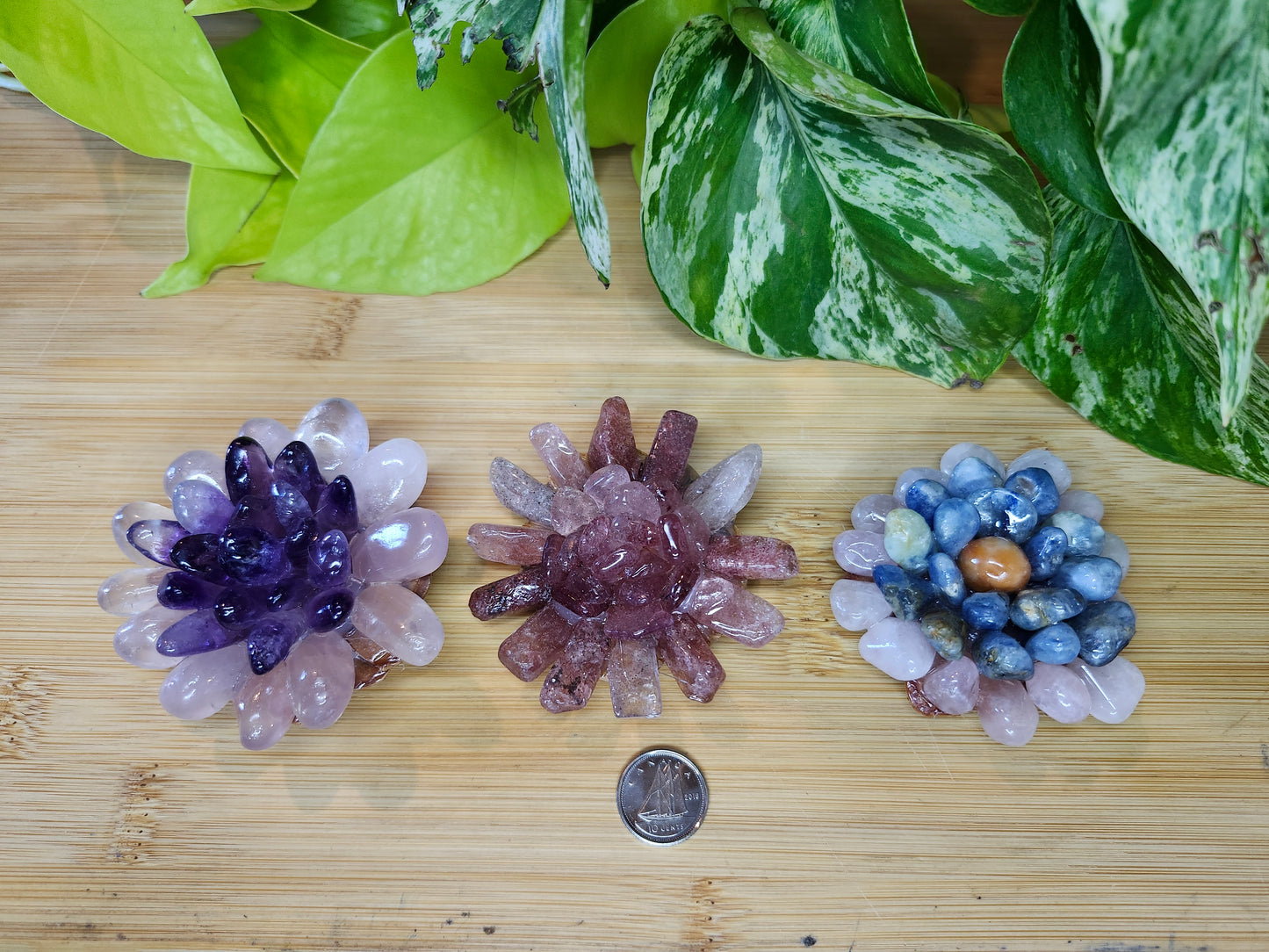 ASSORTED FLOWERS  (CARVING)