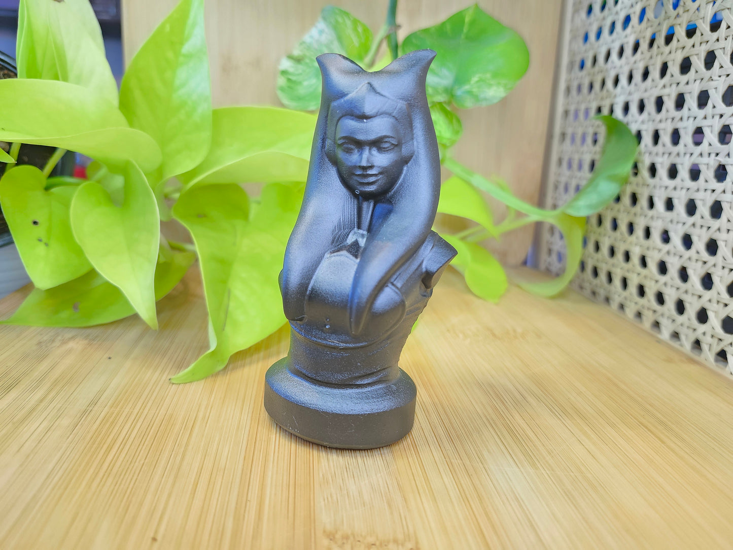 BLACK OBSIDIAN AHSOKA TANO BUST