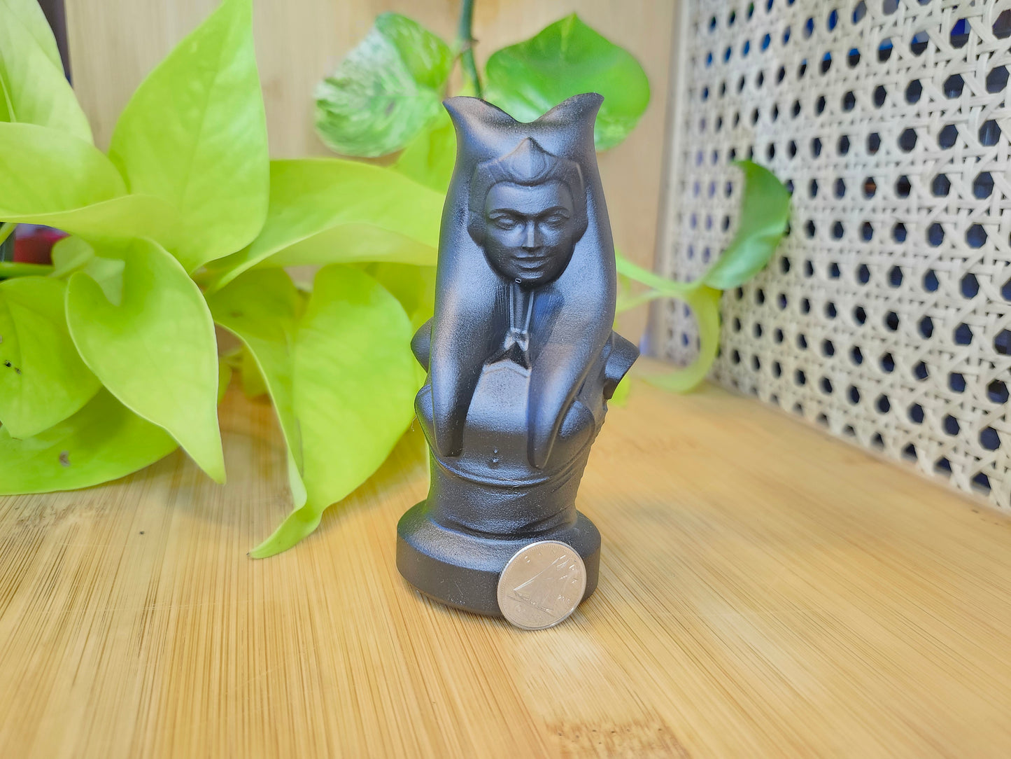 BLACK OBSIDIAN AHSOKA TANO BUST