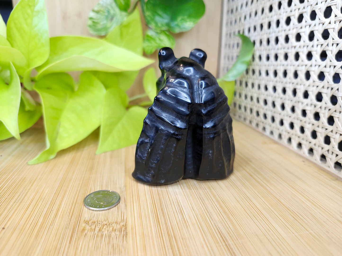 BLACK OBSIDIAN JAR JAR BINKS