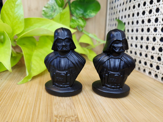 BLACK OBSIDIAN VADER BUST