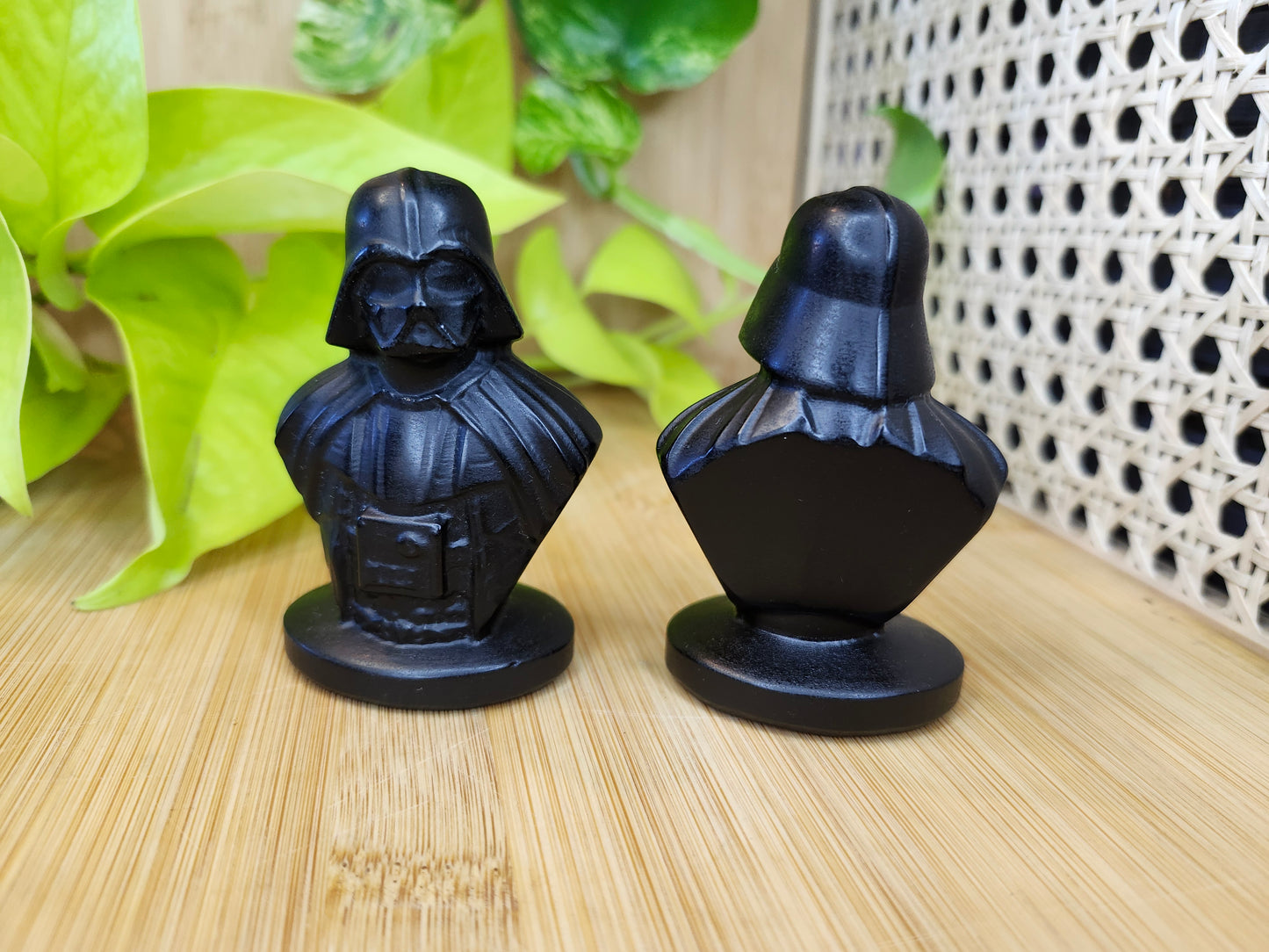 BLACK OBSIDIAN VADER BUST