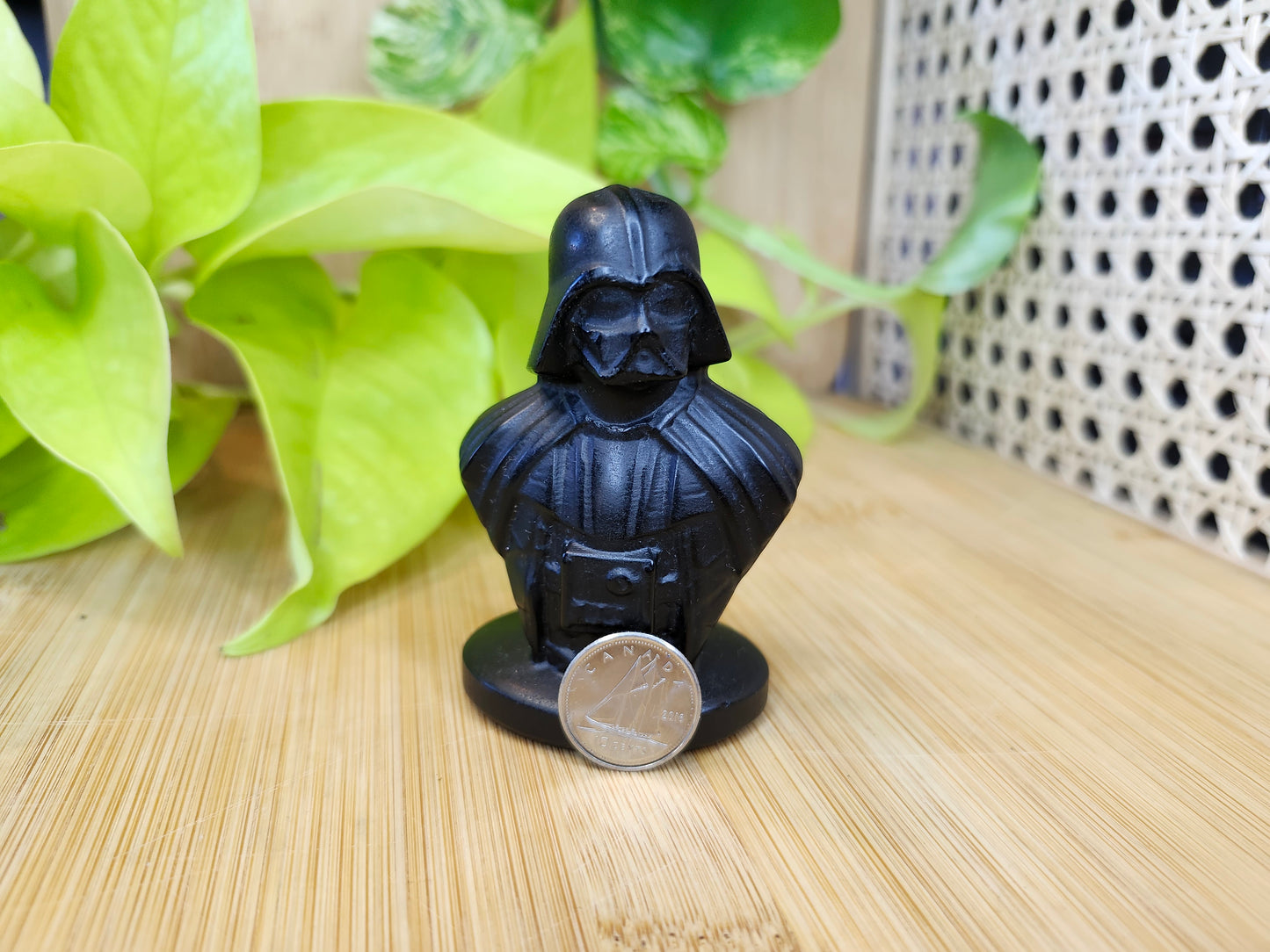 BLACK OBSIDIAN VADER BUST