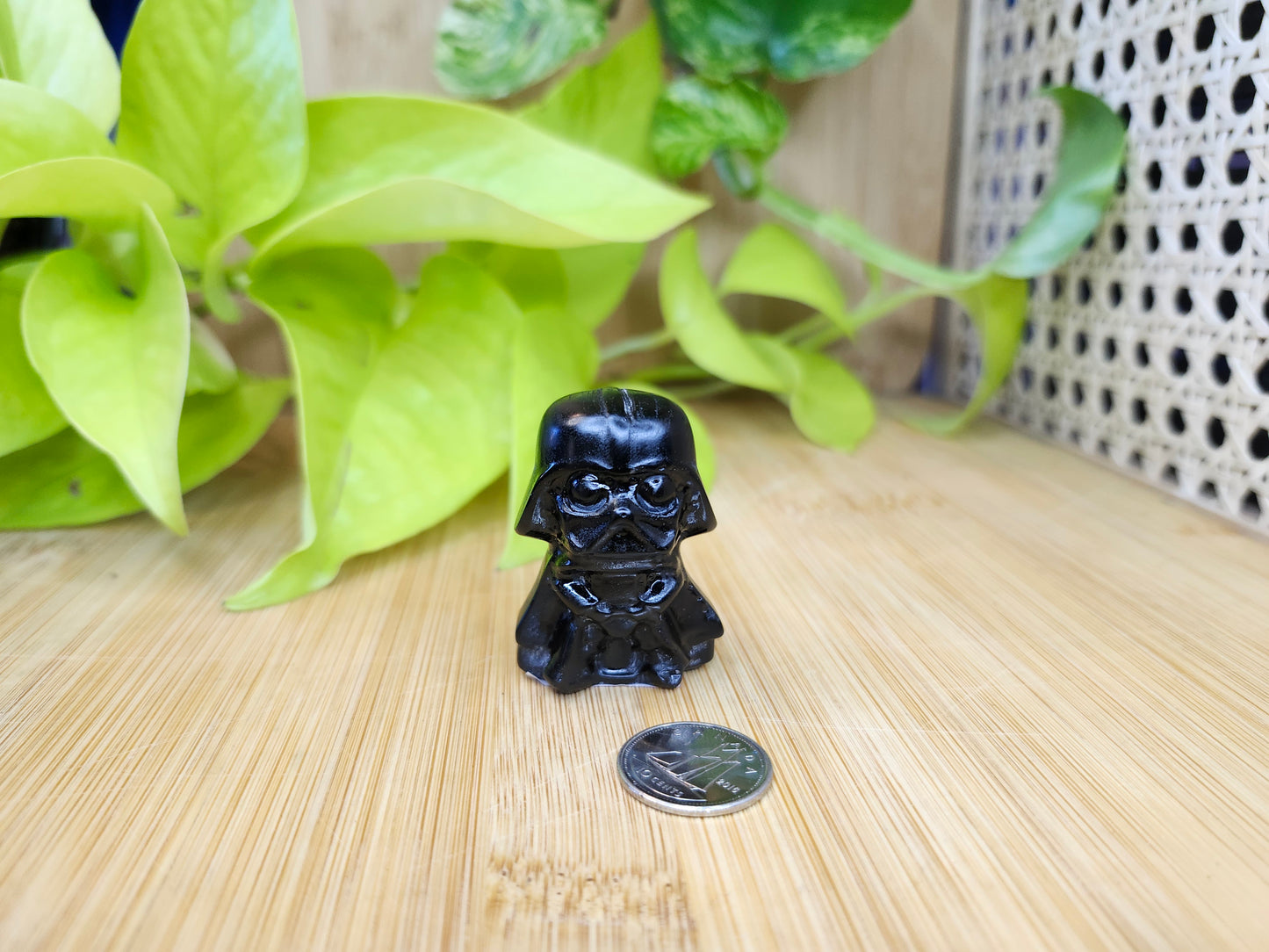 SMALL BLACK OBSIDIAN VADER