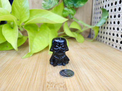 SMALL BLACK OBSIDIAN VADER