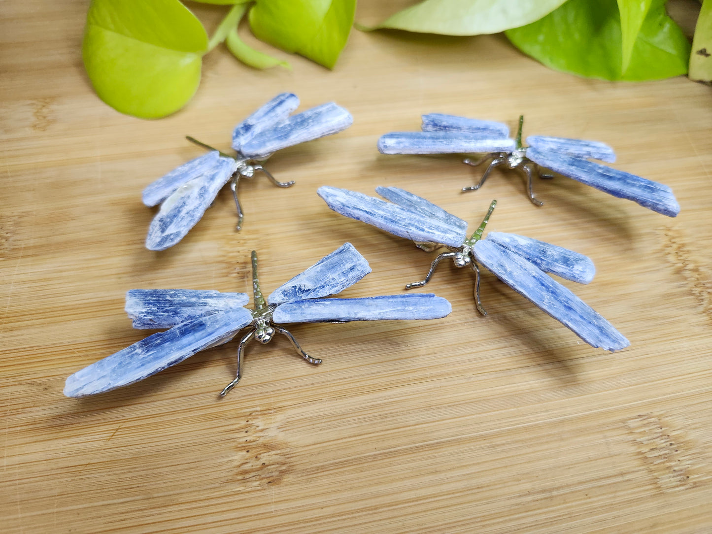 BLUE KYANITE DRAGONFLY