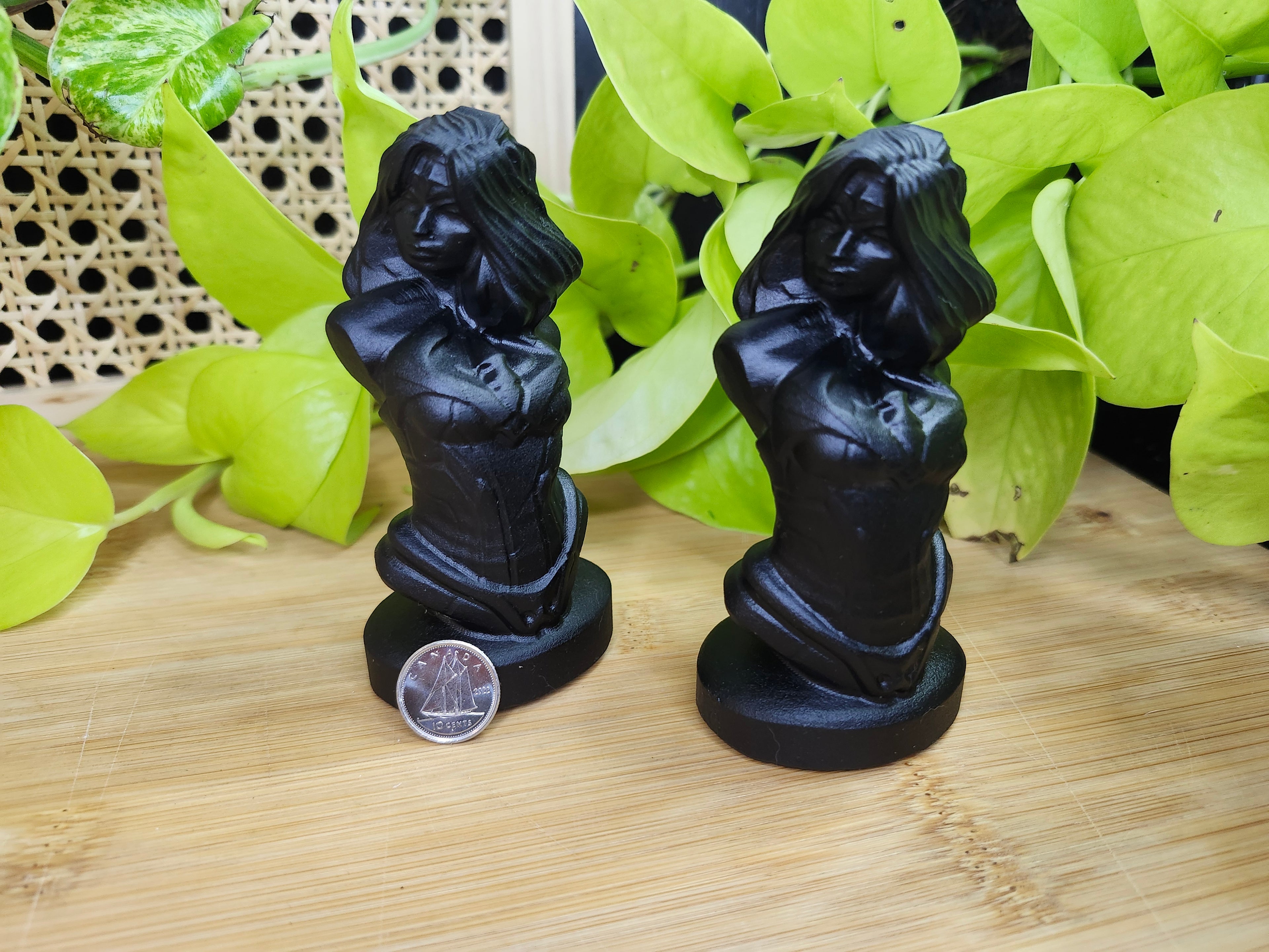 BLACK OBSIDIAN CAPTAIN MARVEL BUST
