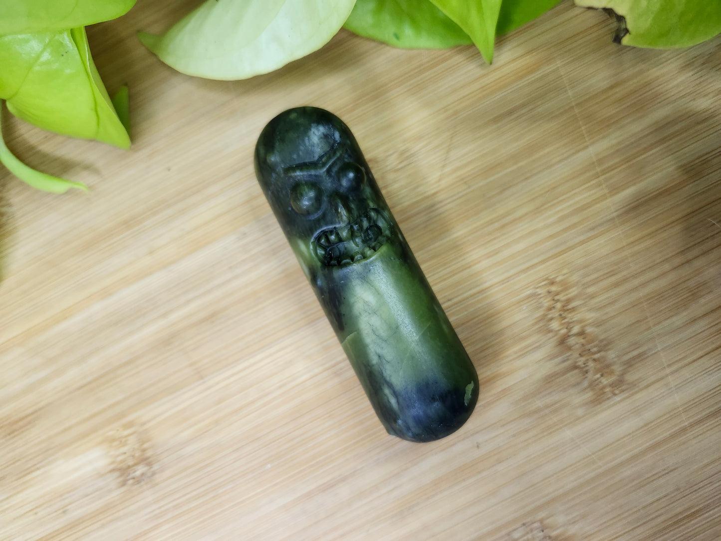 JADE PICKLE RICK (CARVING)