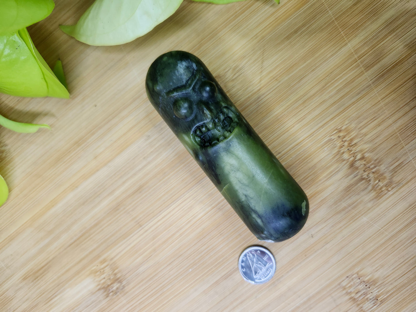 JADE PICKLE RICK (CARVING)