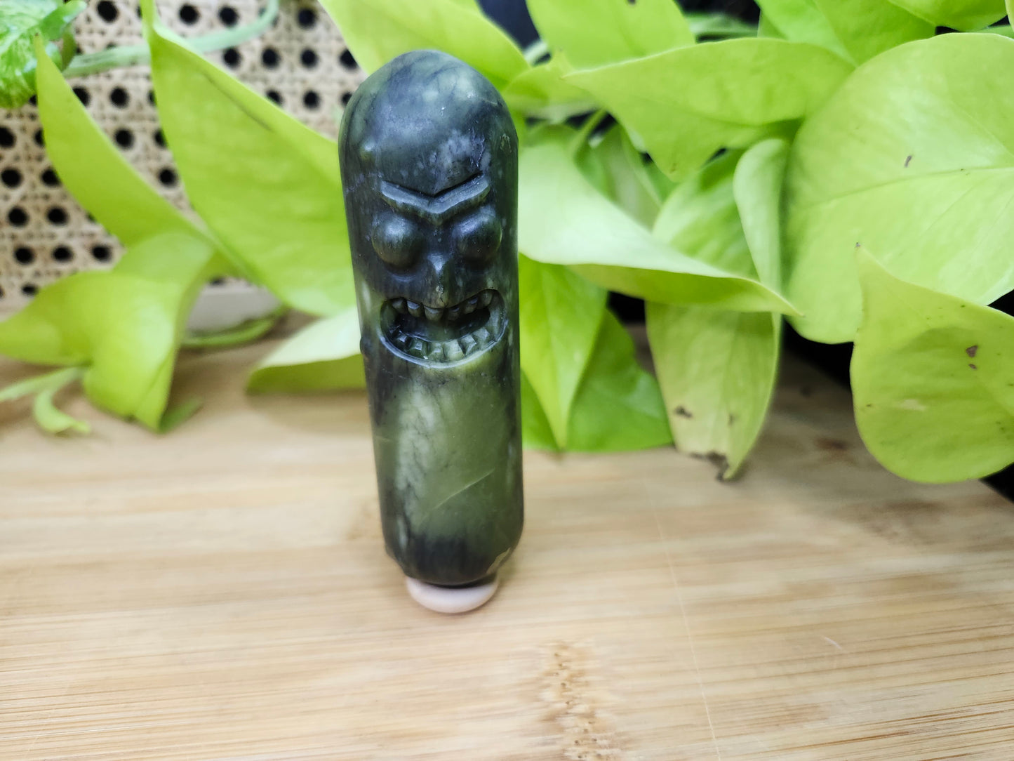 JADE PICKLE RICK (CARVING)