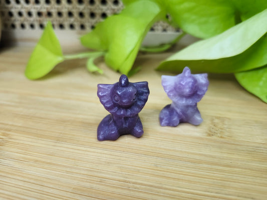 LEPIDOLITE VAPEOREON (POKEMON) (CARVING)