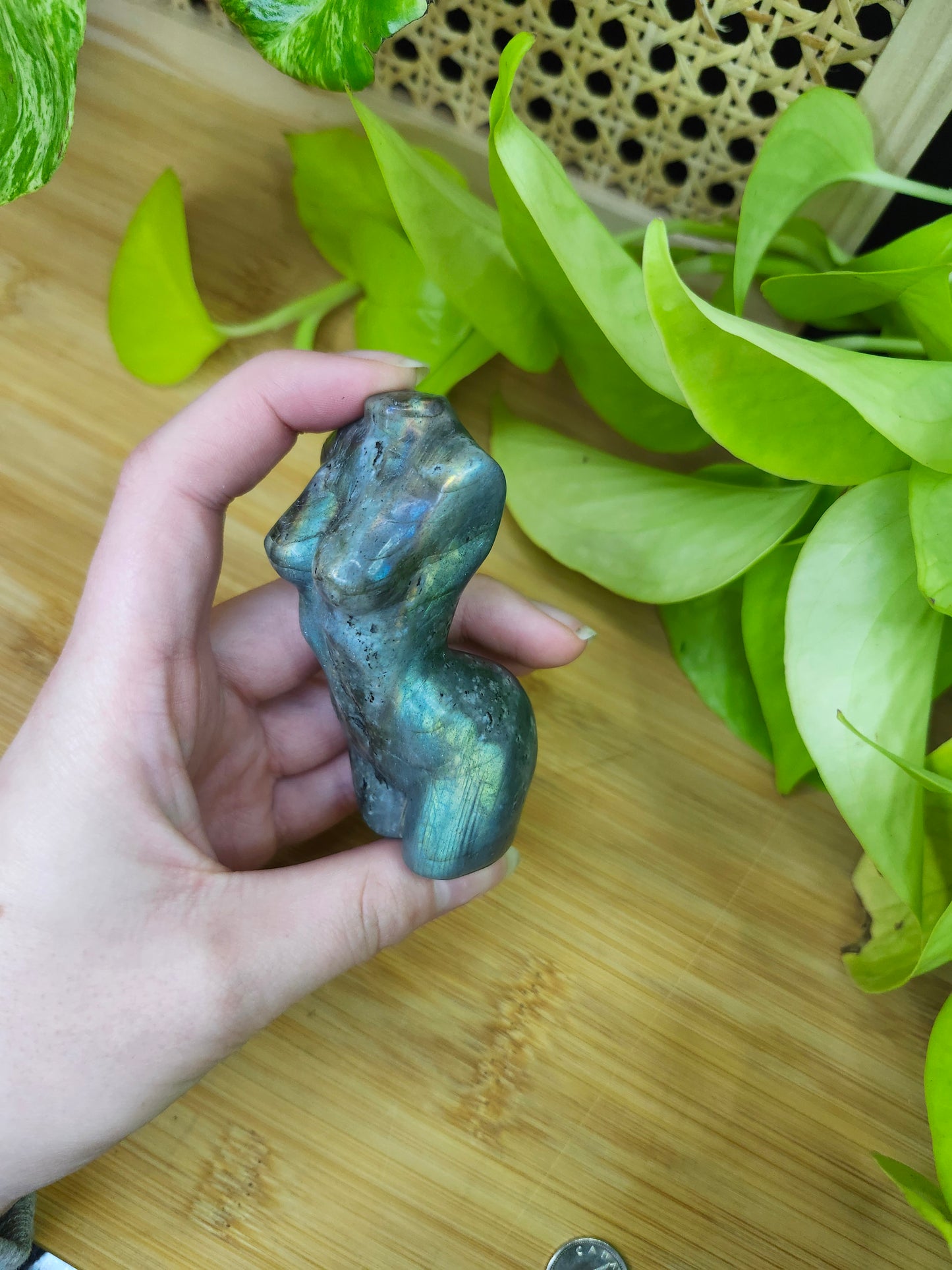 LABRADORITE GODDESS BODY