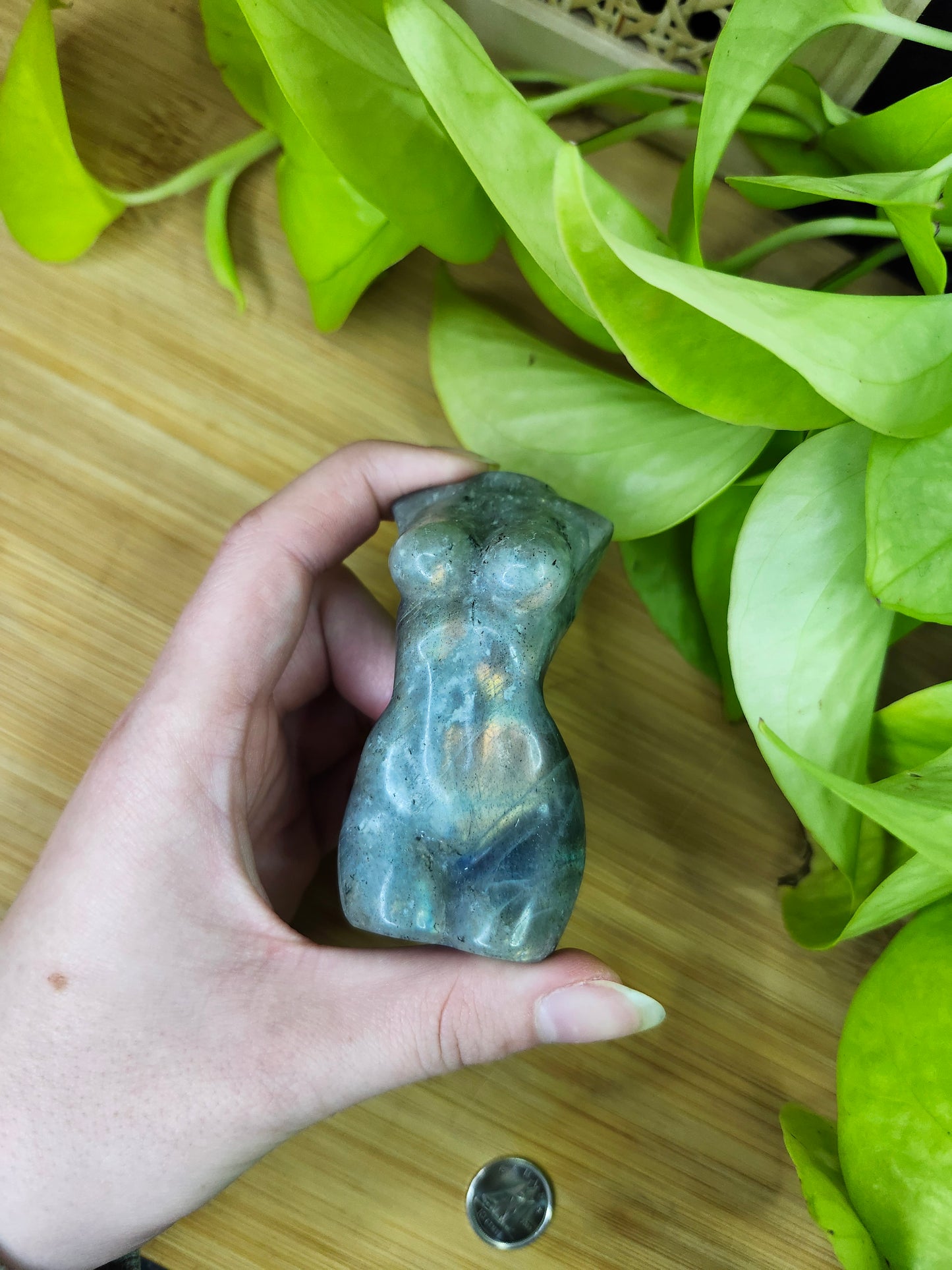 LABRADORITE GODDESS BODY