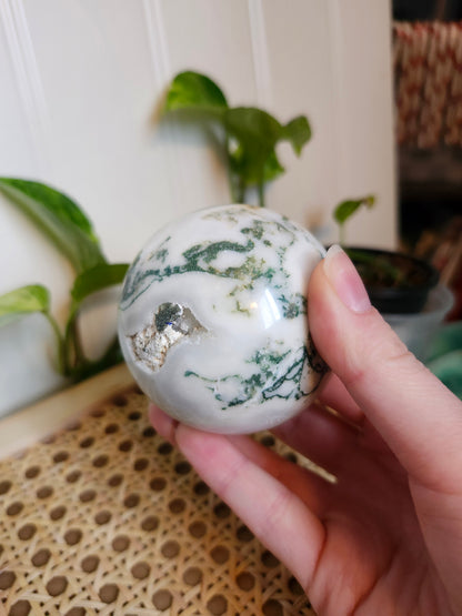 Moss Agate Sphere