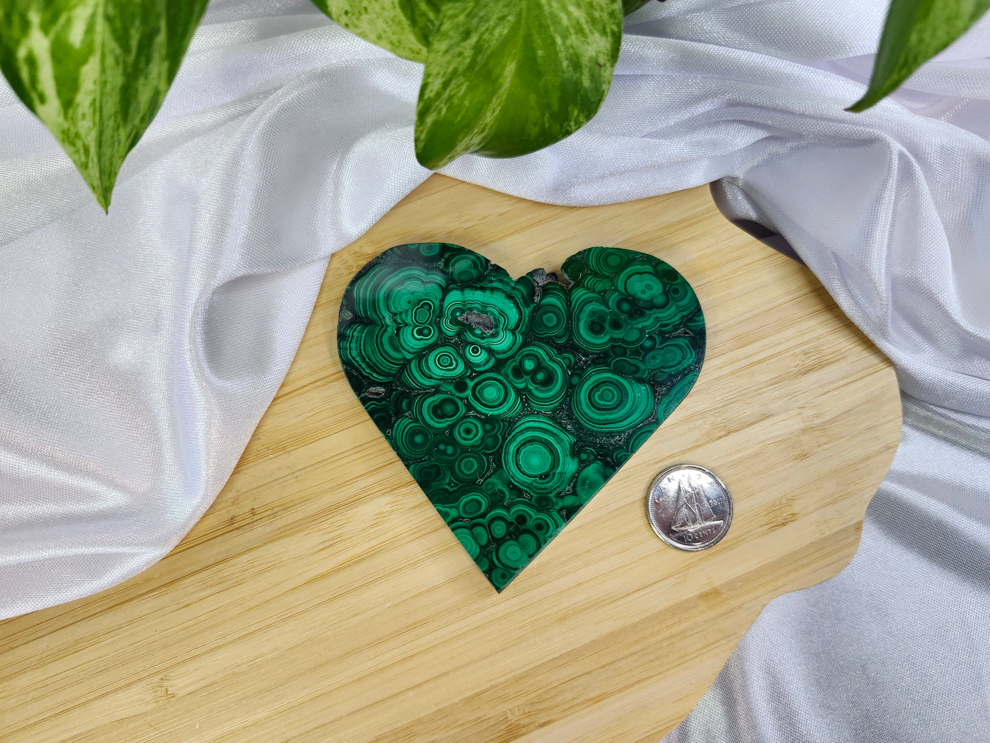 MALACHITE HEART