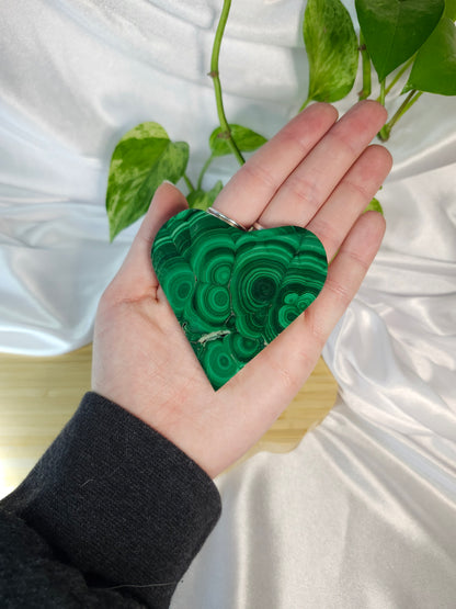 MALACHITE HEART