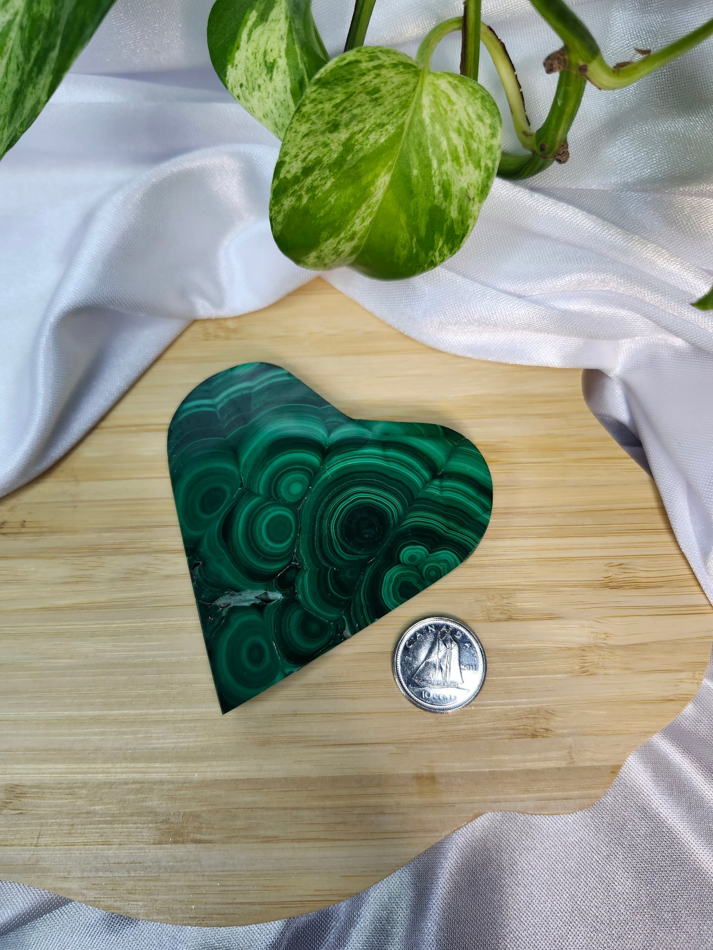 MALACHITE HEART