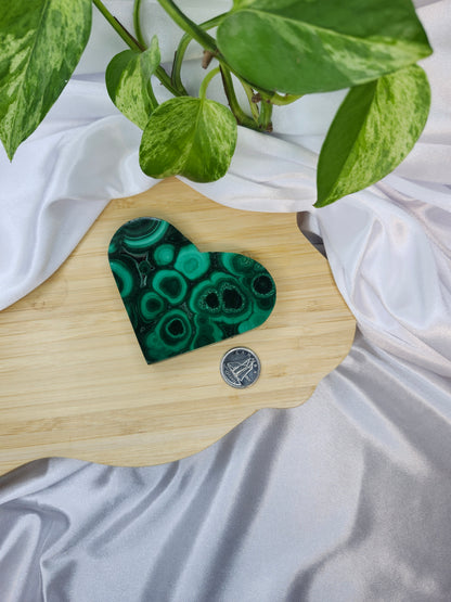 MALACHITE HEART