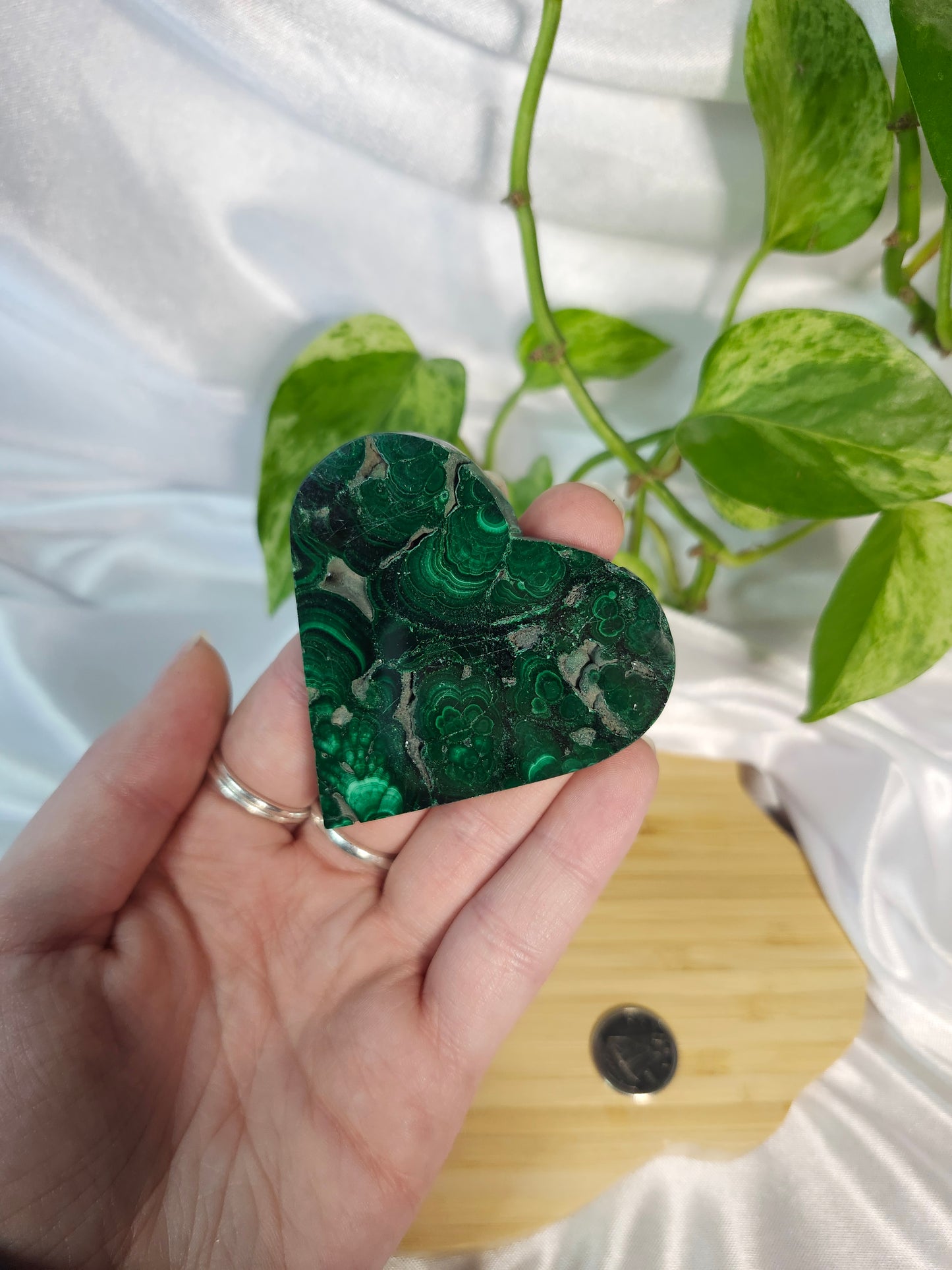 MALACHITE HEART