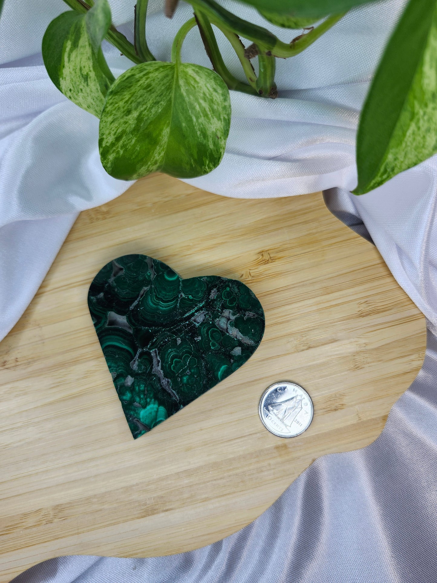 MALACHITE HEART