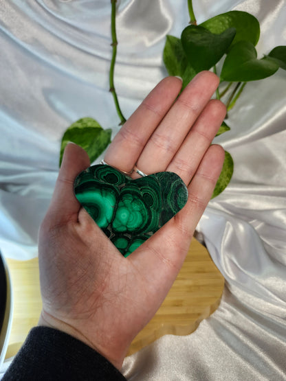 MALACHITE HEART