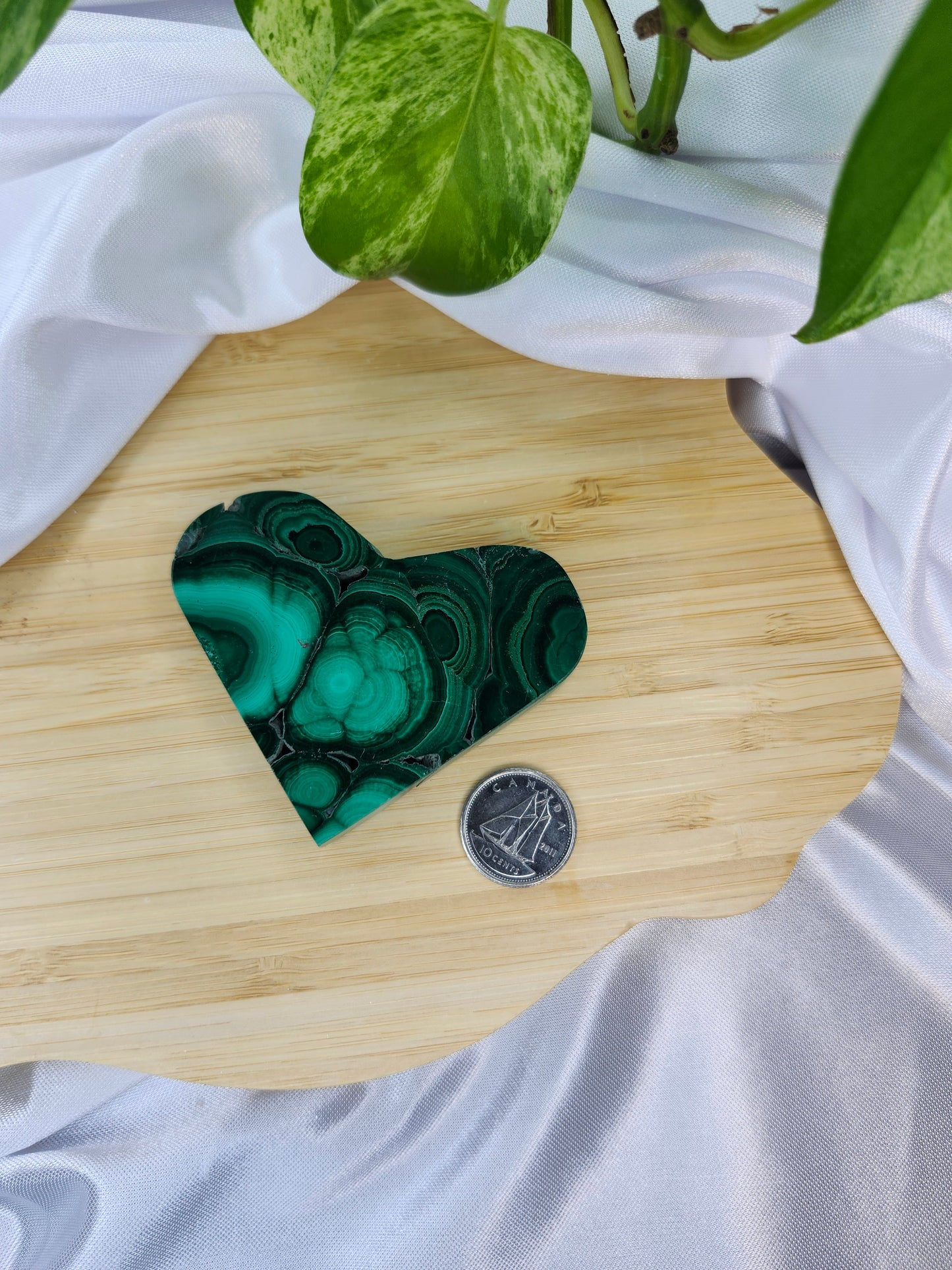 MALACHITE HEART