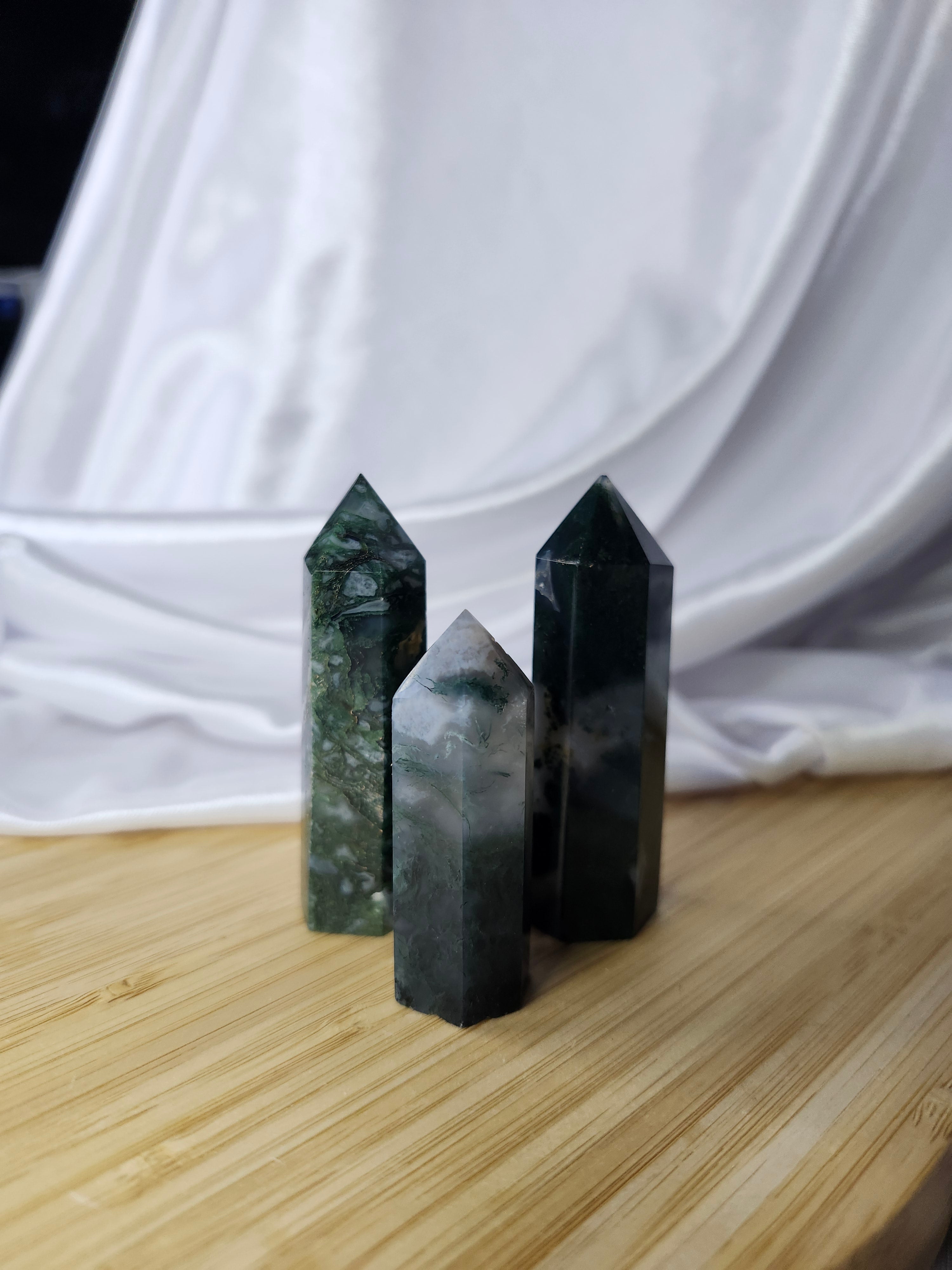 MOSS AGATE TOWER
