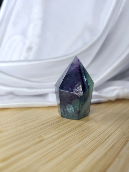 RAINBOW FLUORITE TOWER