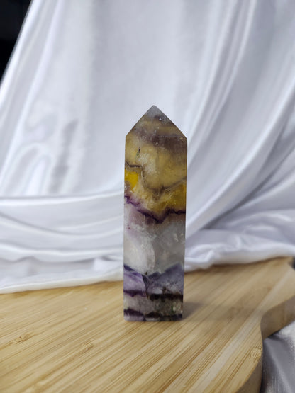 YELLOW FLUORITE TOWER