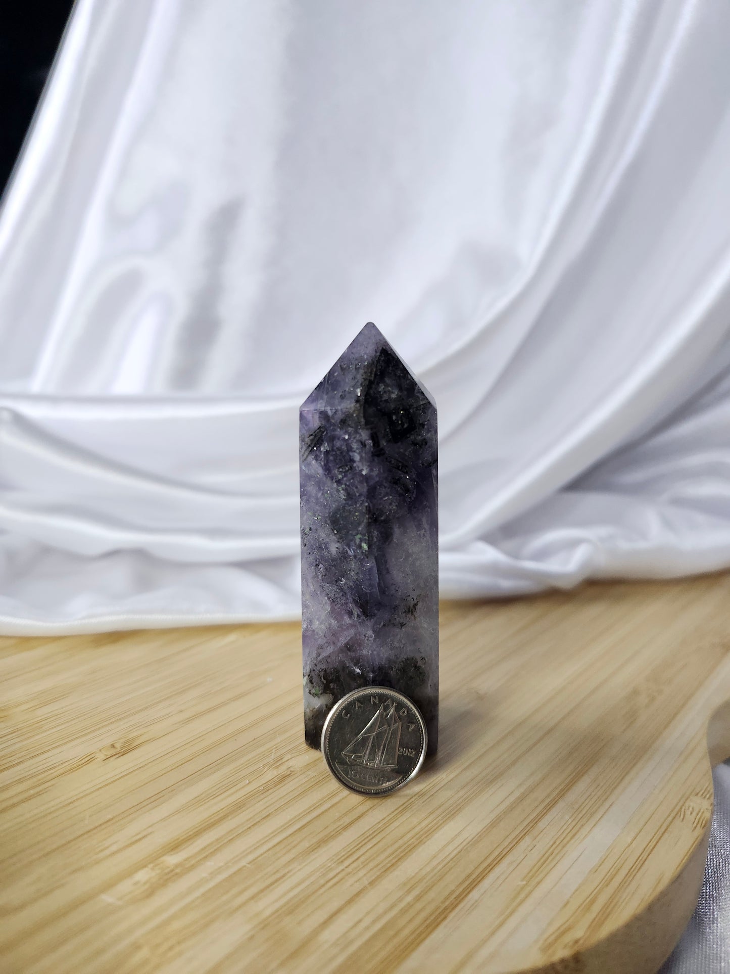 FLUORITE/W PYRITE TOWER