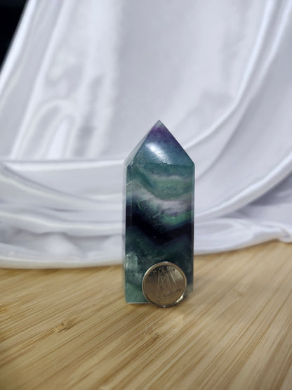 FEATHER FLUORITE TOWER