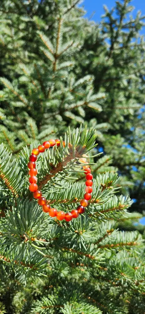 6mm CARNELIAN BRACELET