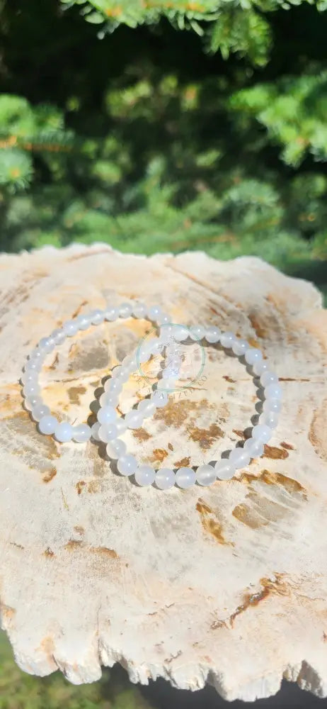 6mm CHALCEDONY BRACELET