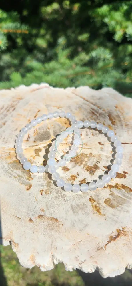 6mm CHALCEDONY BRACELET