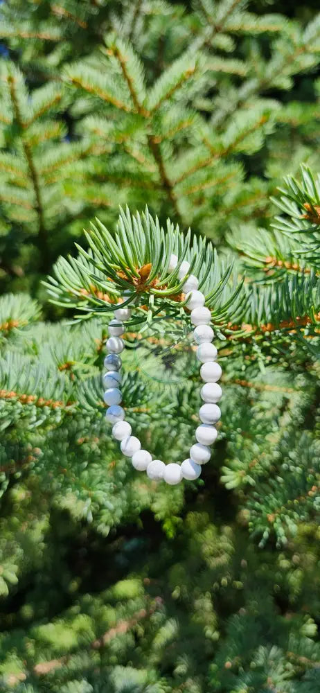 6mm HOWLITE BRACELET