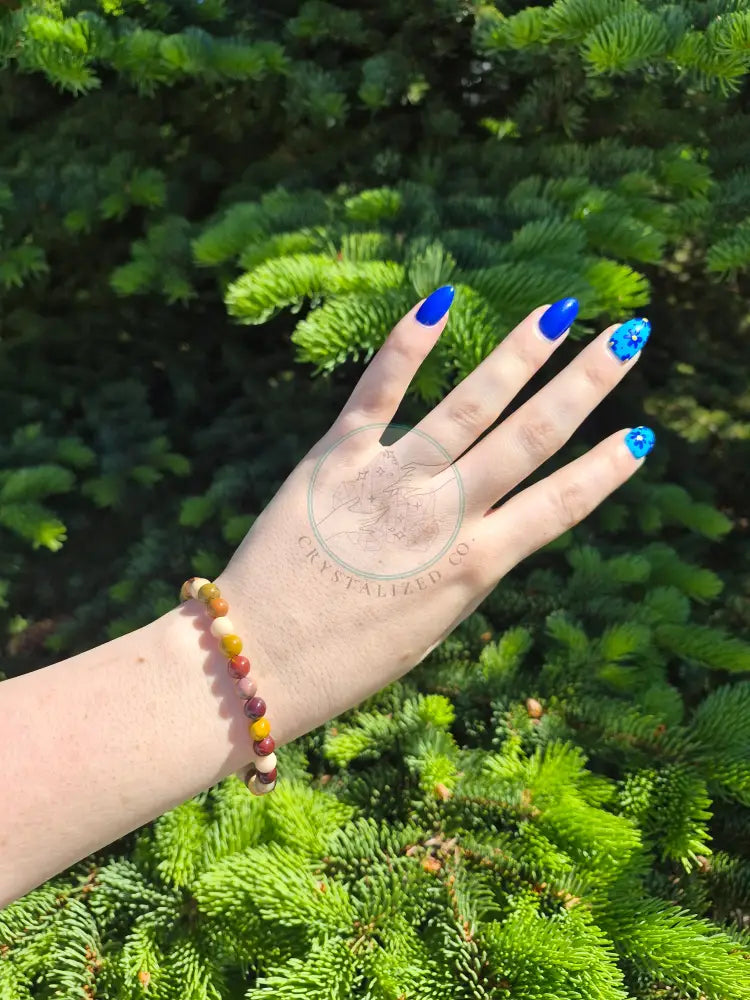 6MM MOOKAITE JASPER BRACELET