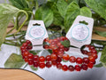 8MM CARNELIAN AGATE BRACELET