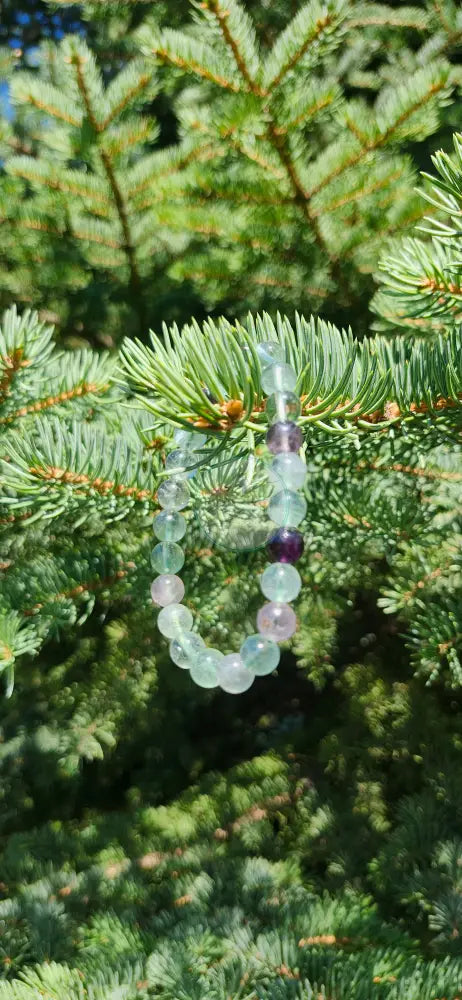8mm FLUORITE BRACELET
