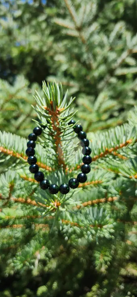 8mm GREEN SANDSTONE BRACELET