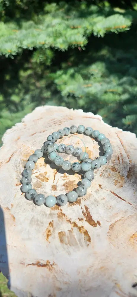 8mm KIWI JASPER BRACELET
