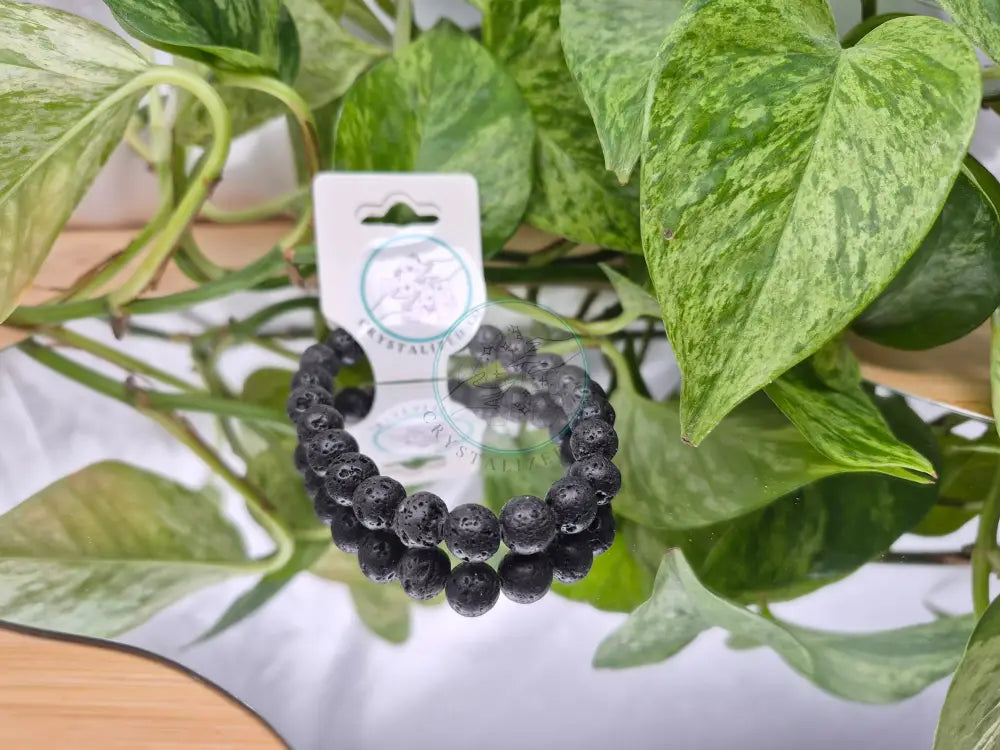 8MM LAVA STONE BRACELET