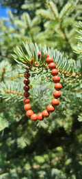 8mm RED JASPER BRACELET