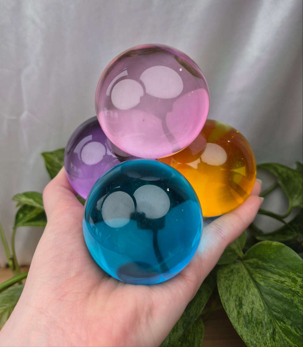 MYSTERY GLASS SPHERE LG