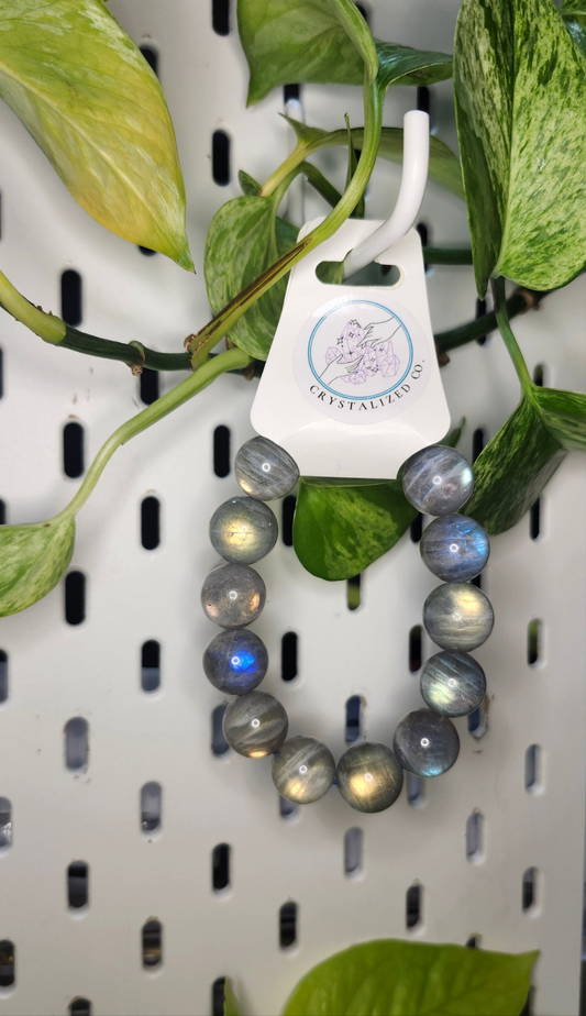 16mm LABRADORITE BRACELET