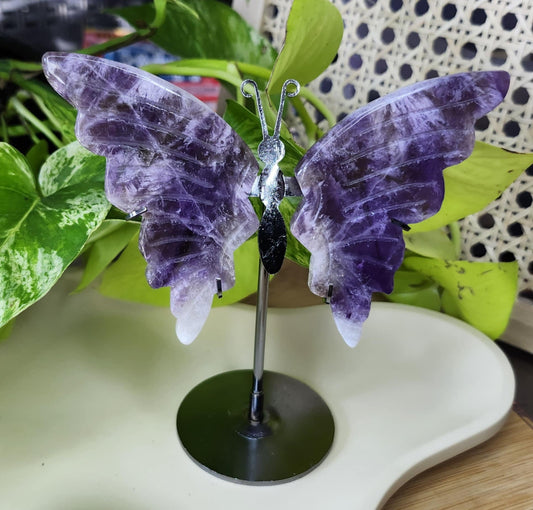 AMETHYST BUTTERFLY WINGS