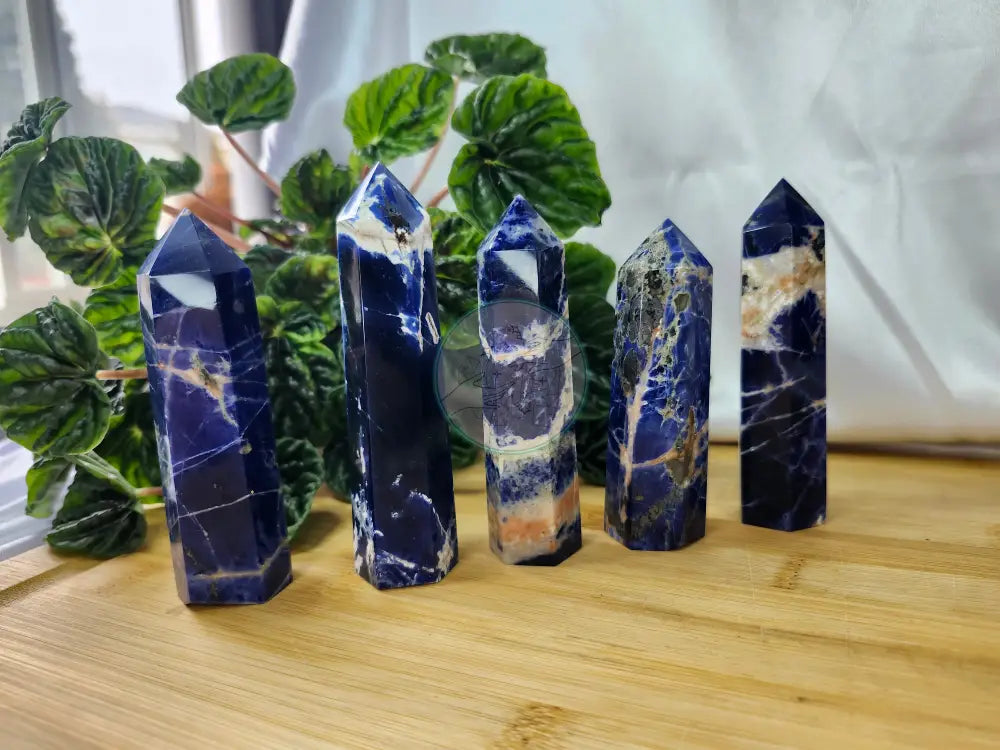 ’A’ QUALITY SODALITE TOWER - Crystals and Fossils