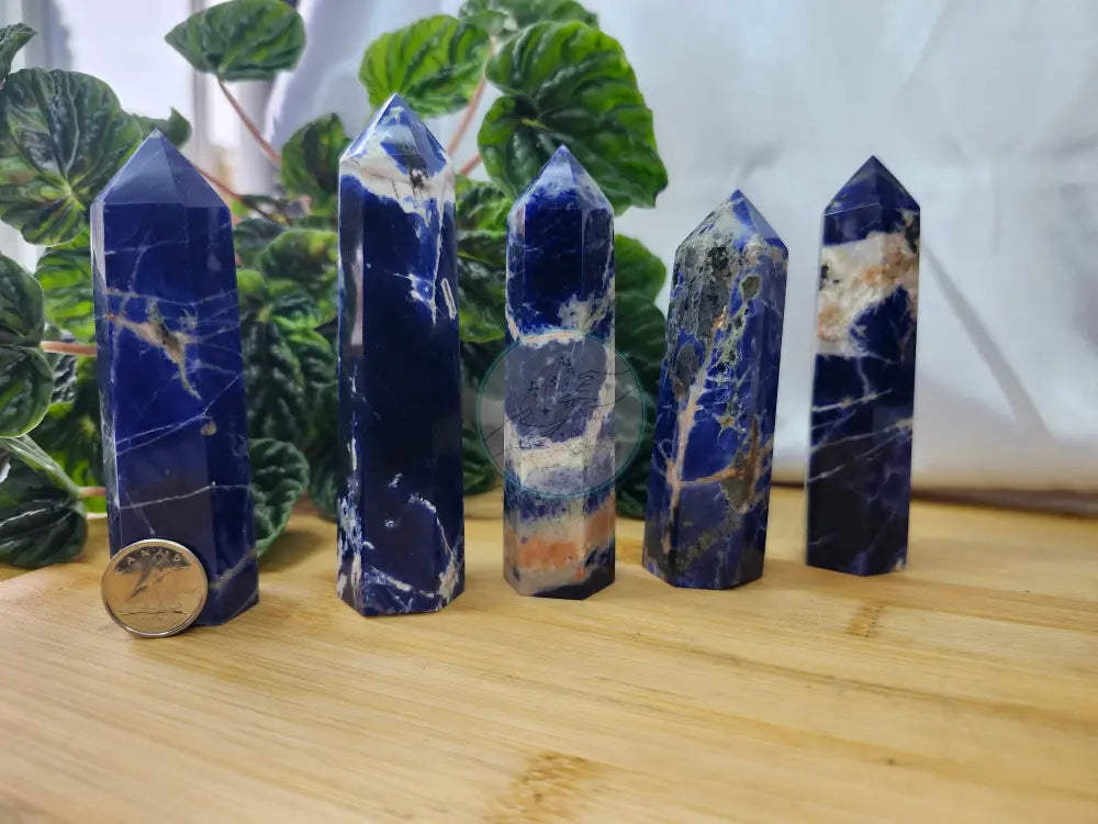 ’A’ QUALITY SODALITE TOWER - Crystals and Fossils
