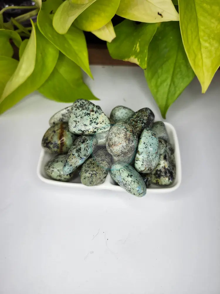 AFRICAN TURQUOISE TUMBLE STONE