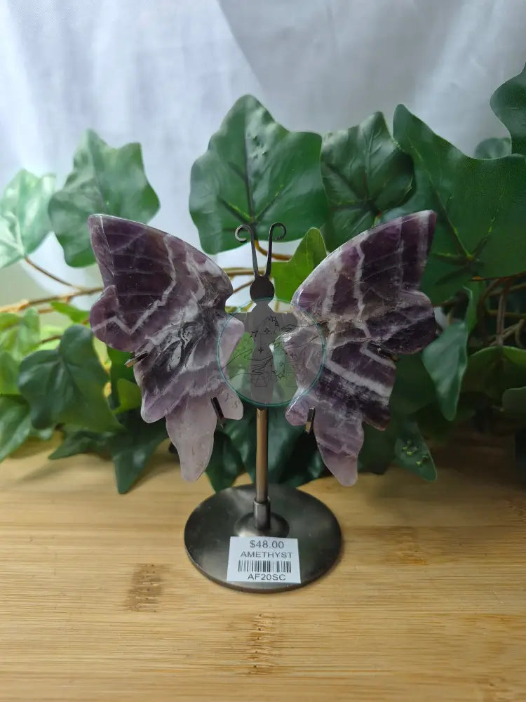 AMETHYST BUTTERFLY WINGS