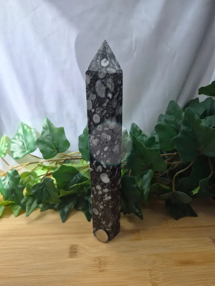 AMMONITE FOSSIL TOWER